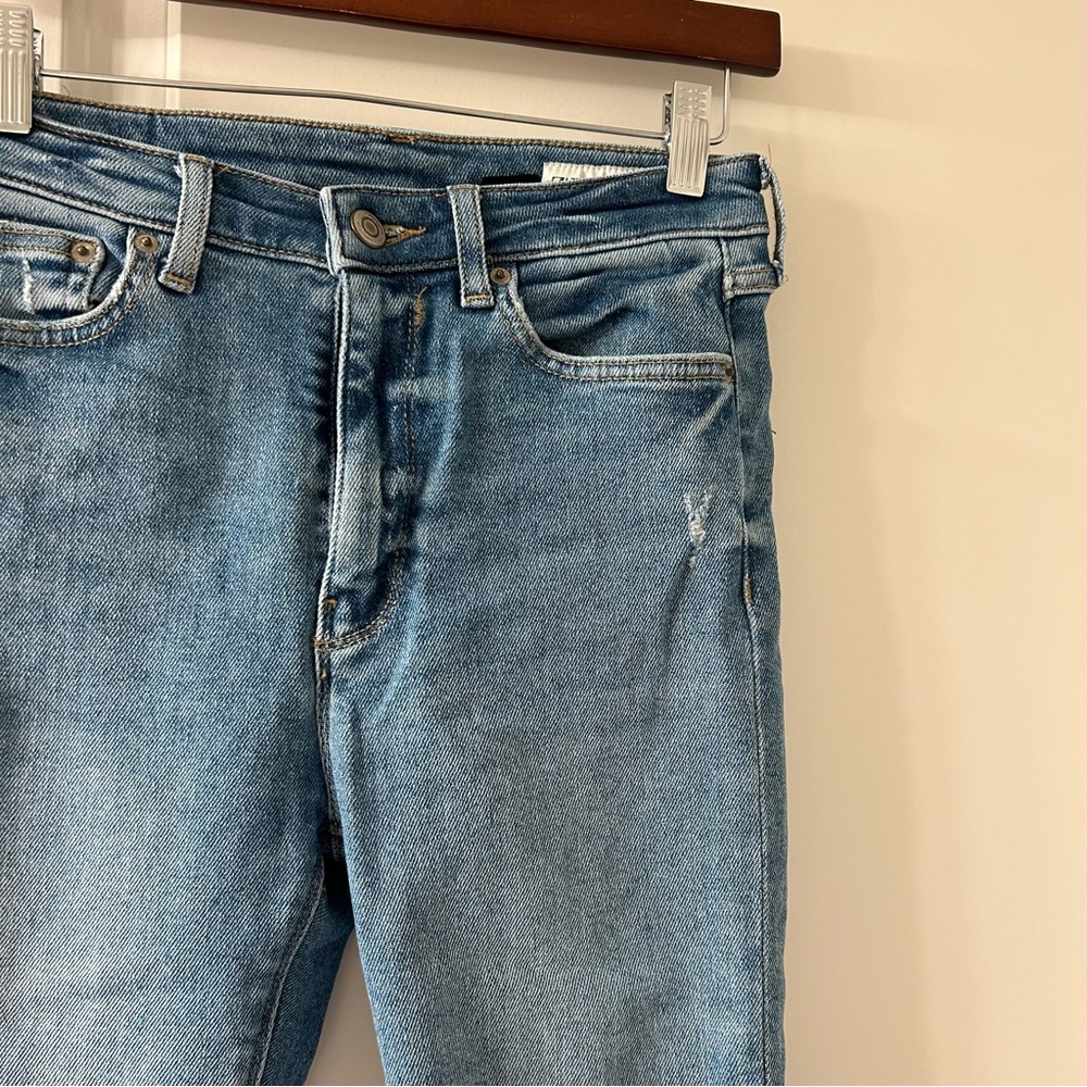 Zara cotton skinny stretch high waisted jeans size 4